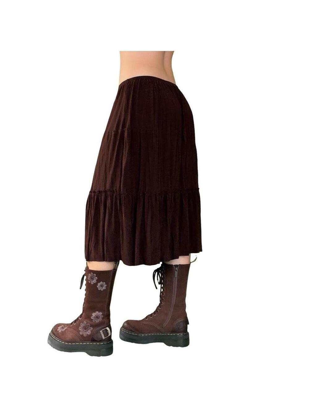 Y2K BOHO FAIRY GRUNGE SKIRT